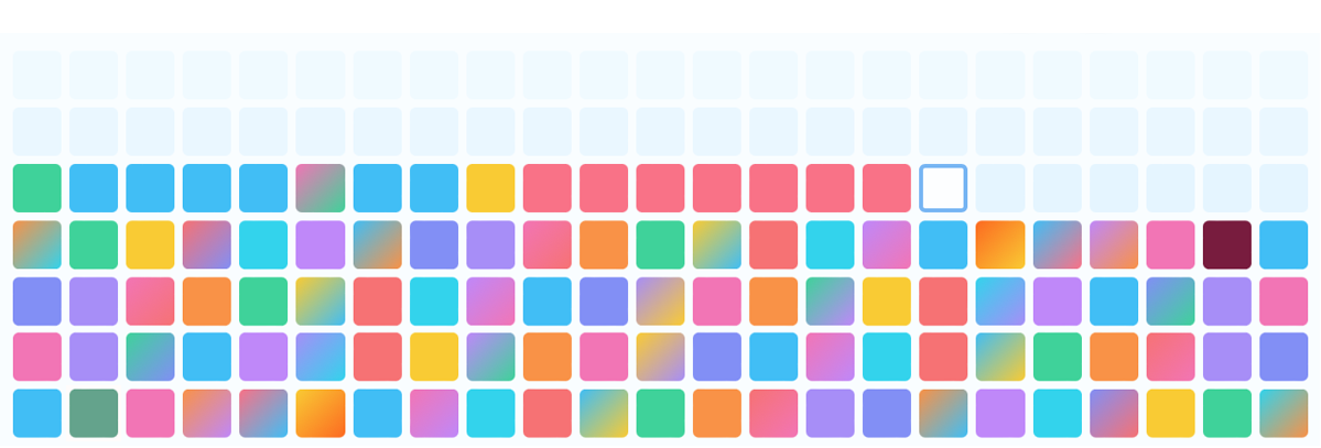 The Wall of the Million tile grid